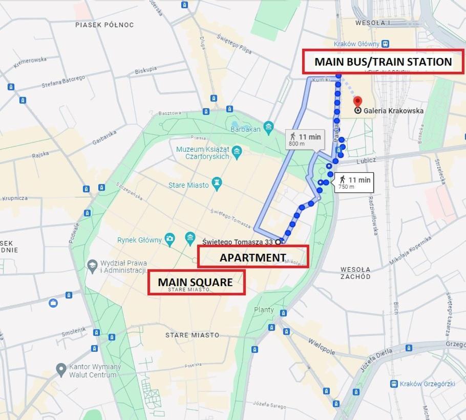 Апартаменти 2 Bedroom Apartment, Heart Of Tomasza St *